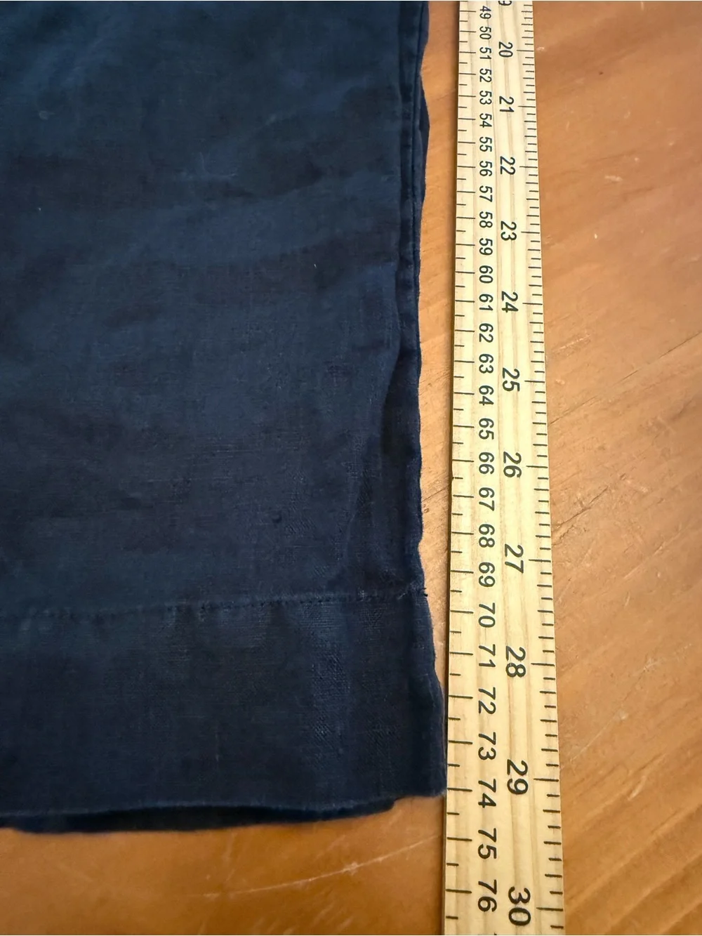 Quince Pull Up Linen Drawstring Wide Leg Pants L Black Comfy Casual Breathable
